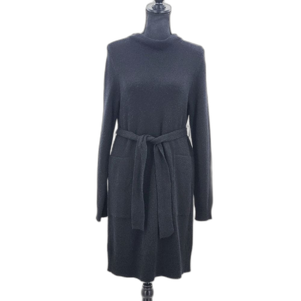 Splendid Sweater Midi Dress Womens Small Soft Knit Mockneck Wool Cashmere Blend